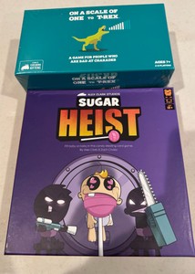 Card Game Bundle Sugar Heist & On a Scale of One to T-Rex
