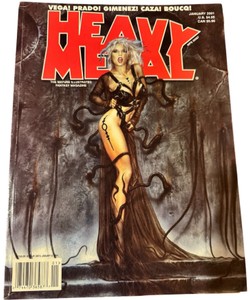 Heavy Metal Magazine- Jan. 2001