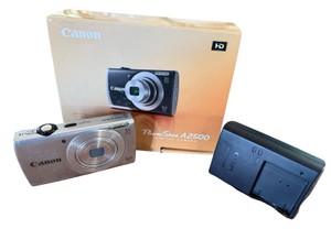 Canon PowerShot A2500 HD 16MP Digital Camera with Box & Battery Charger