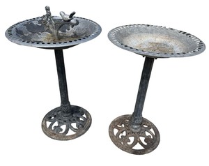 Two Bird Baths