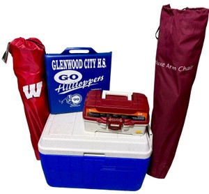 Wisconsin Badgers Tailgating & Outdoor Lot  Cooler, Chairs & Accessories