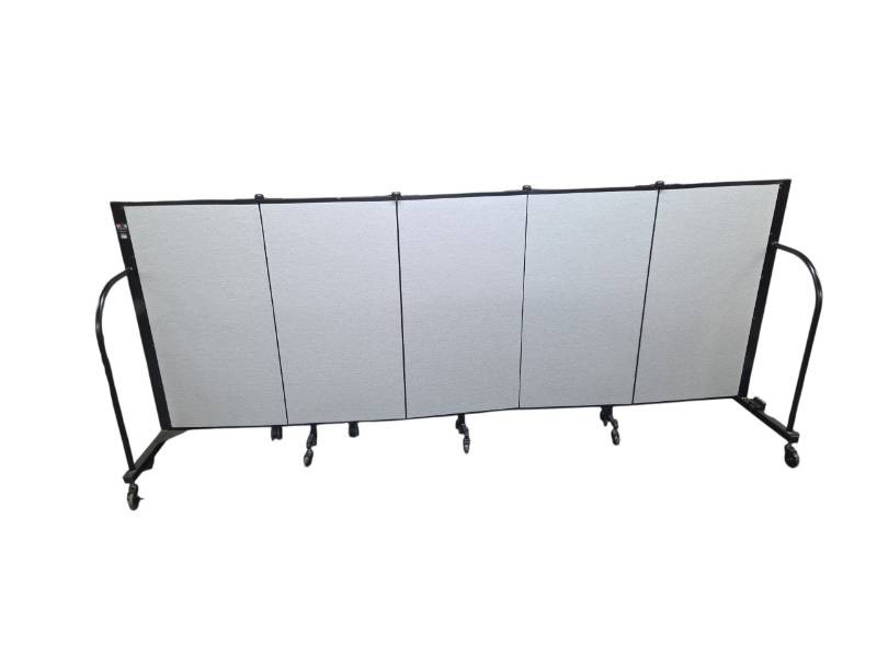 Screenflex collapsible divider on wheels Retail $999