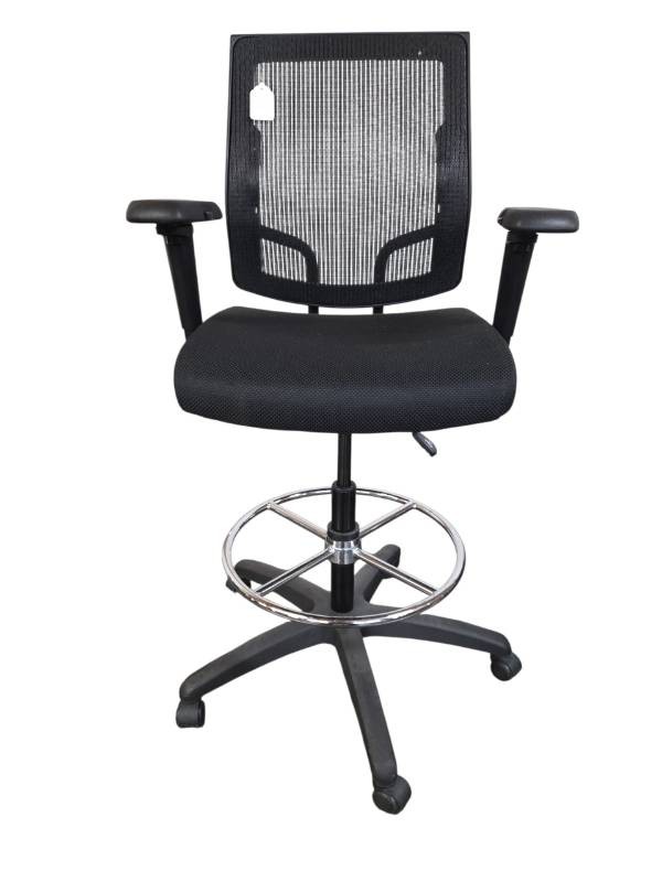 Sit-On-It Lorrell Mid-Back Mesh Drafting Stool Retail $899