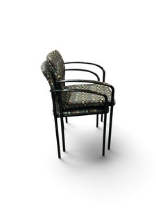 Set of Two Steelcase Player Stacking Chairs Retail $299