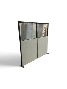 Freestanding Office DividerPartition Panel T-base Support Feet Retail $799