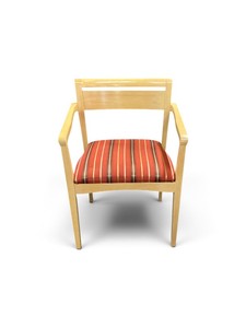 Set of Four Guest Chairs Blonde Wood Retail $349