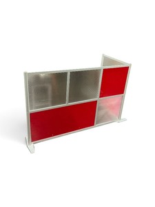 Freestanding Office DividerPartition Panel T-base Support Feet Retail $1300