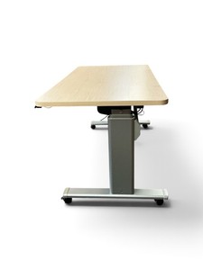 Steelcase Power Sit Stand Adjustable Height Desk on Wheels retails for $2300