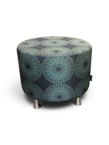 Steelcase Turnstone Alight Ottoman BlackTeal Retail $399
