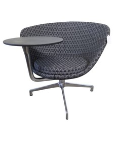 The K2 Swivel Lounge Chair designed by Flemming Busk and Stephan Hertzog for Hightower Retail $4500