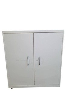 Metal storage cabinet