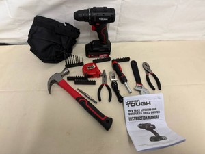 20v Cordless Drill Driver & Project Tools-See Photos