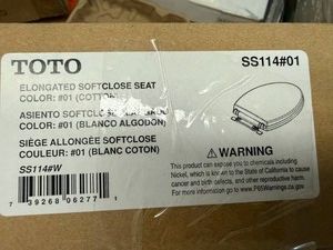 Toto Elongated Soft Close Toilet Seat