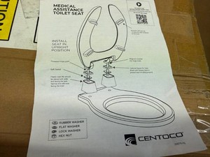 Centoco Medical Assist Toilet Seat-2 rise
