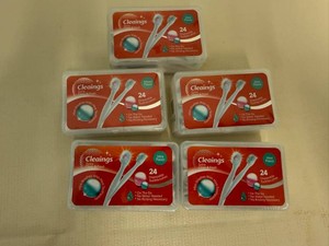 5x 24ct Disposable ToothBrushes-Mint