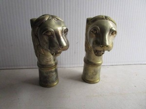 Vintage Lion Match Safes