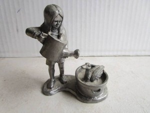 Pewter Miniature Statue