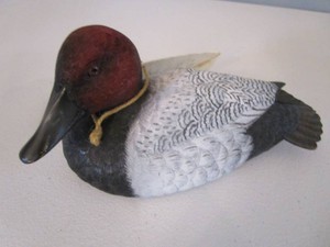 Resin Canvasback Decoy