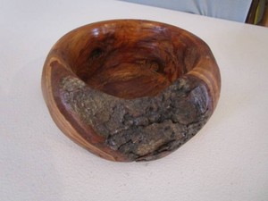 Hand Turned Live Edge Bowl