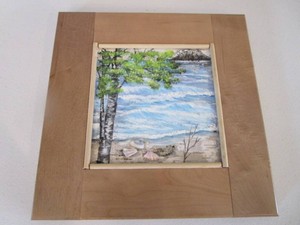 Original Painted Birchbark