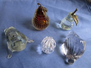 Paperweights, Glass