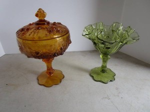 Fenton Cabbage Rose Pieces