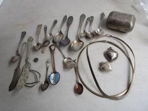 Souvenir Spoons, Jewelry, Vintage Soap Holder