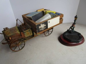 Metal Jalopy, Book Matches, Cast Lamppost Drunk