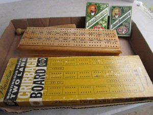 Cribbage Boards, Card Decks