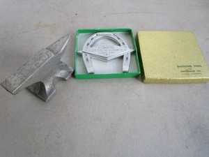 Alum, Anvil, Diamond Tool Horseshoe