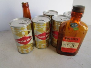 Grainbelt New Cans, Amber Bottles - Winehaven & 7-Up