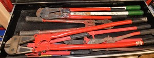 Assortment of Bolt Cutters