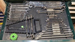 Drawer Full of Assorted Wrenches