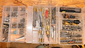 Assorted Drill Bits & Driver Bits