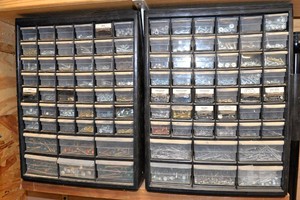 Two Hardware & Fastener Organizers