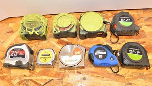 Assorted Tape Measures