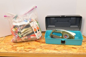 Fishing Tackle, Small Tackle Box & Pocket Fisherman