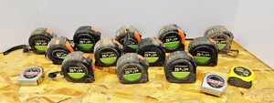 Set of 15 Tape Measures