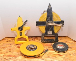 Four Assorted Measuring Tools