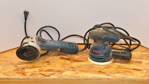 Bosch Corded Tools  Angle Grinder & Palm Sander