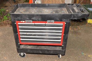 Rolling Tool Cart with Drawers