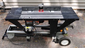 Chicago Electric Miter Saw Stand & Vermont American Router Table