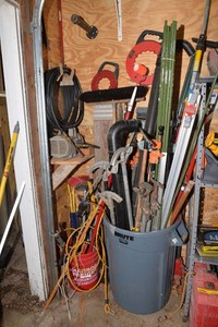 Wall of Garage Tools