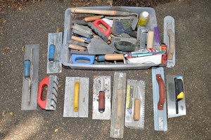 Assorted Cement & Concrete Tools