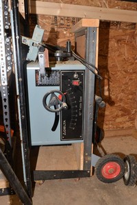 Delta Table Saw on Wheels