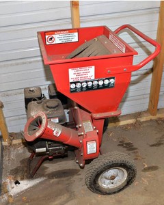 Gas-Powered Wood Chipper & Shredder