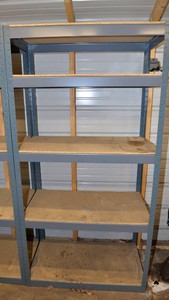 Large Metal Storage Shelf