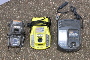 Assorted Ryobi Chargers