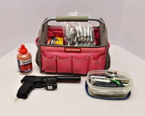 C11 .177 Cal BB Gun & Accessories