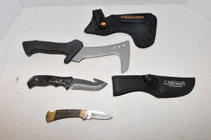 Fiskars, Camillus & Buck Knives